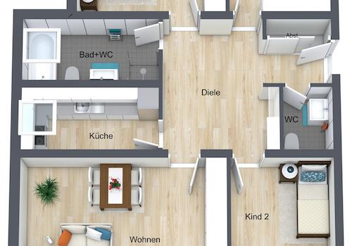 Grundriss 3D