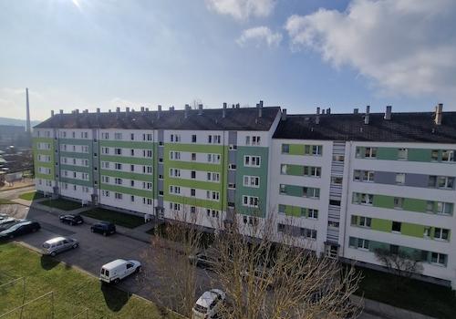 Ausblick vom Balkon