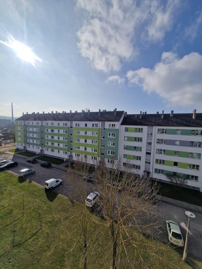 Ausblick vom Balkon