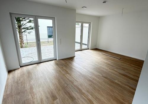 Wohnstube mit Terrassenzugang