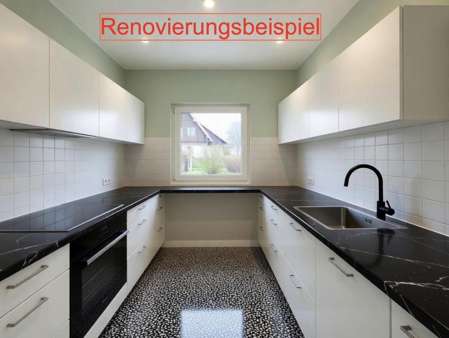 Renovierungsbeispiel Küche