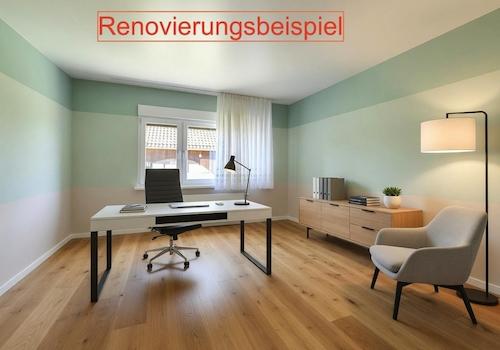 Renovierungsbeispiel Zimmer