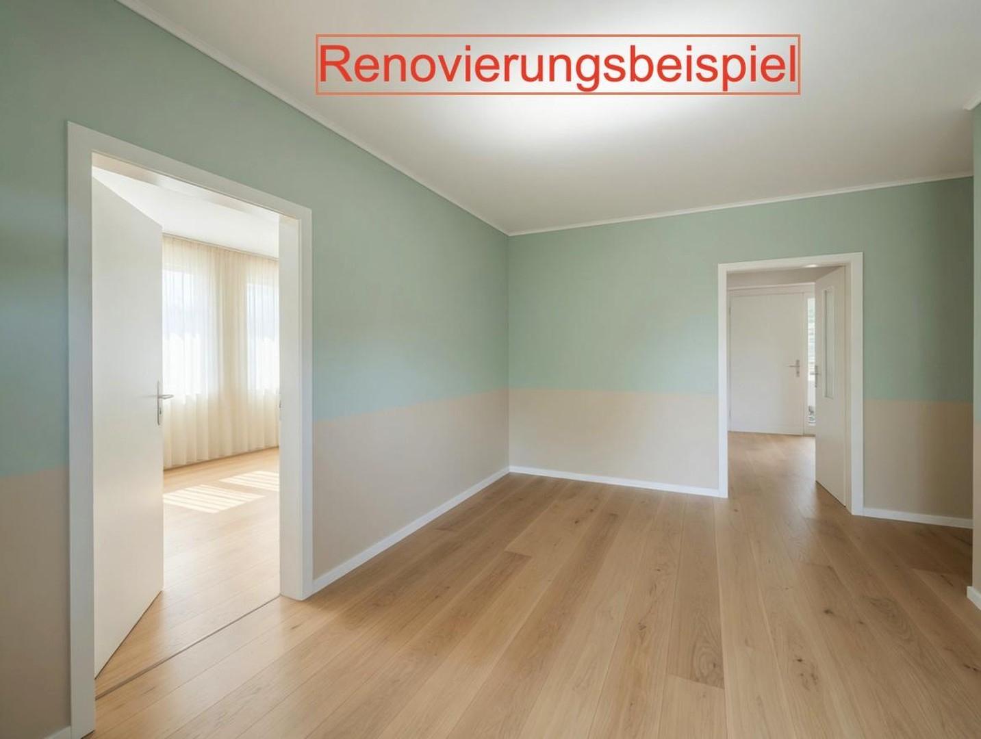 Renovierungsbeispiel Flur