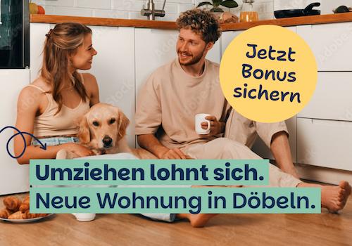 Jetzt mieten und 500€ Einzugsbonus sichern
