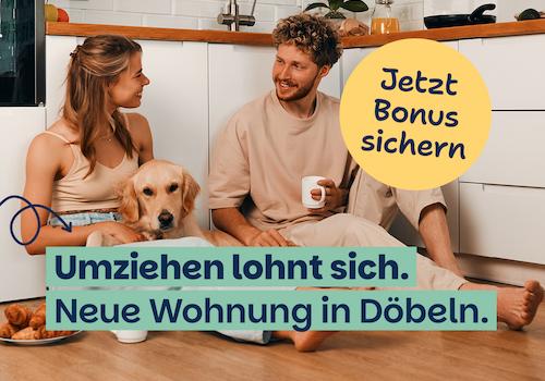 Jetzt mieten und 500€ Einzugsbonus sichern