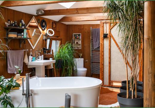 Badezimmer im Obergeschoss