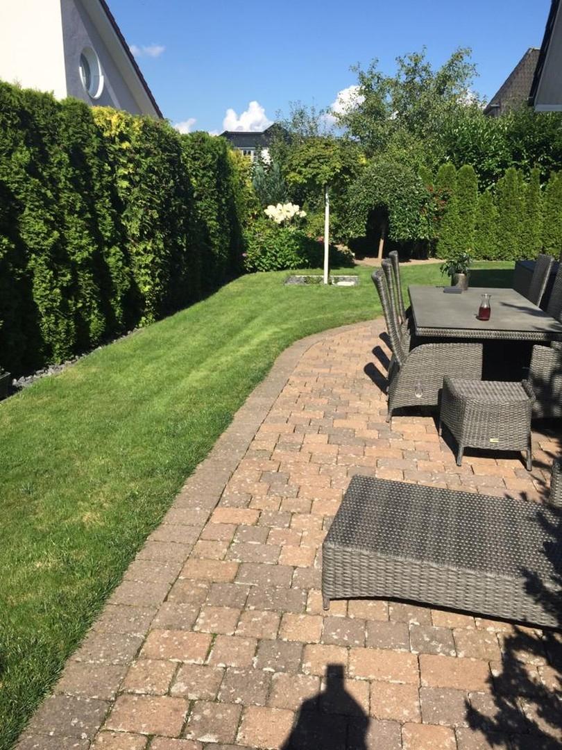 Terrasse seitlich