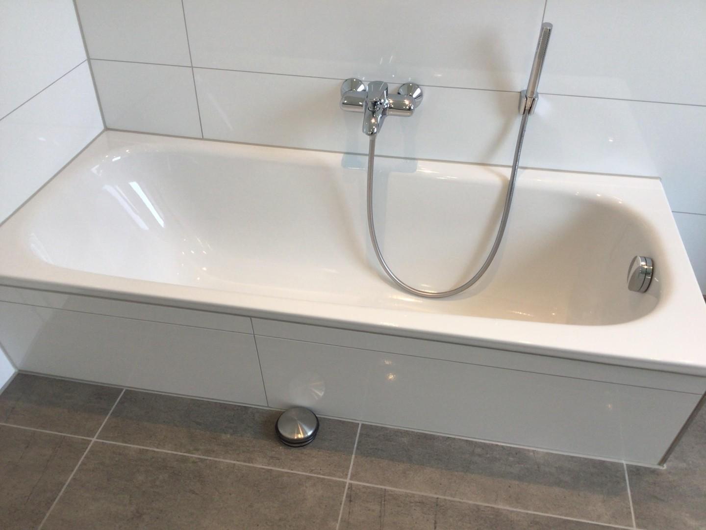 Versenkte Badewanne