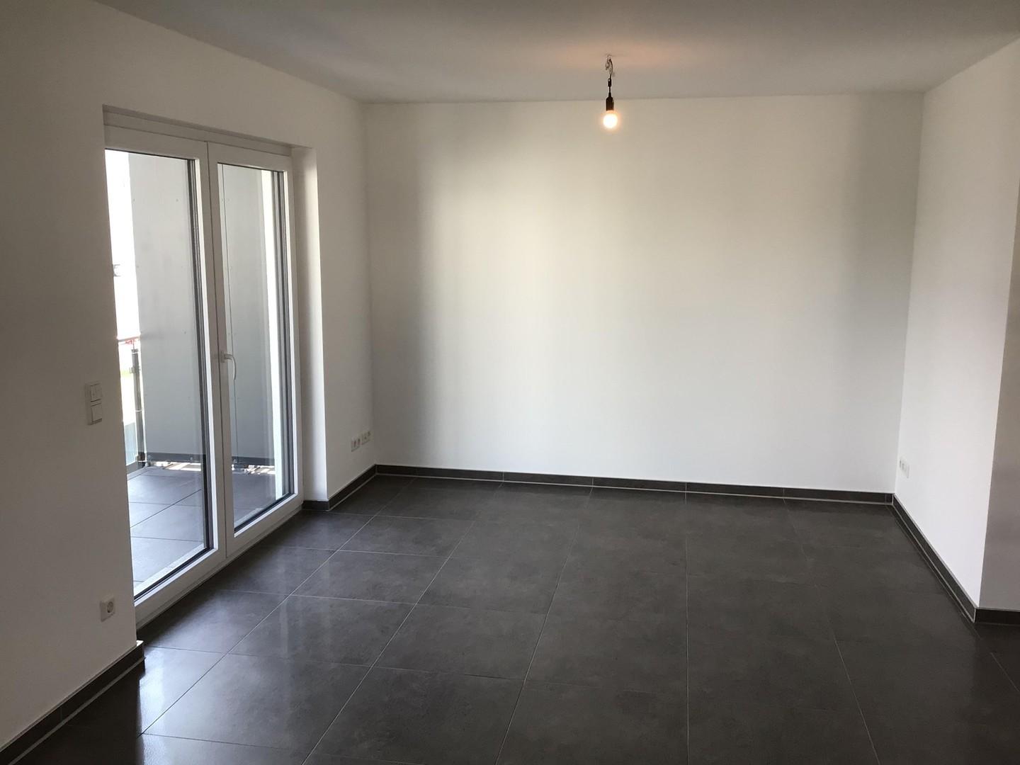 Blick zum Balkon