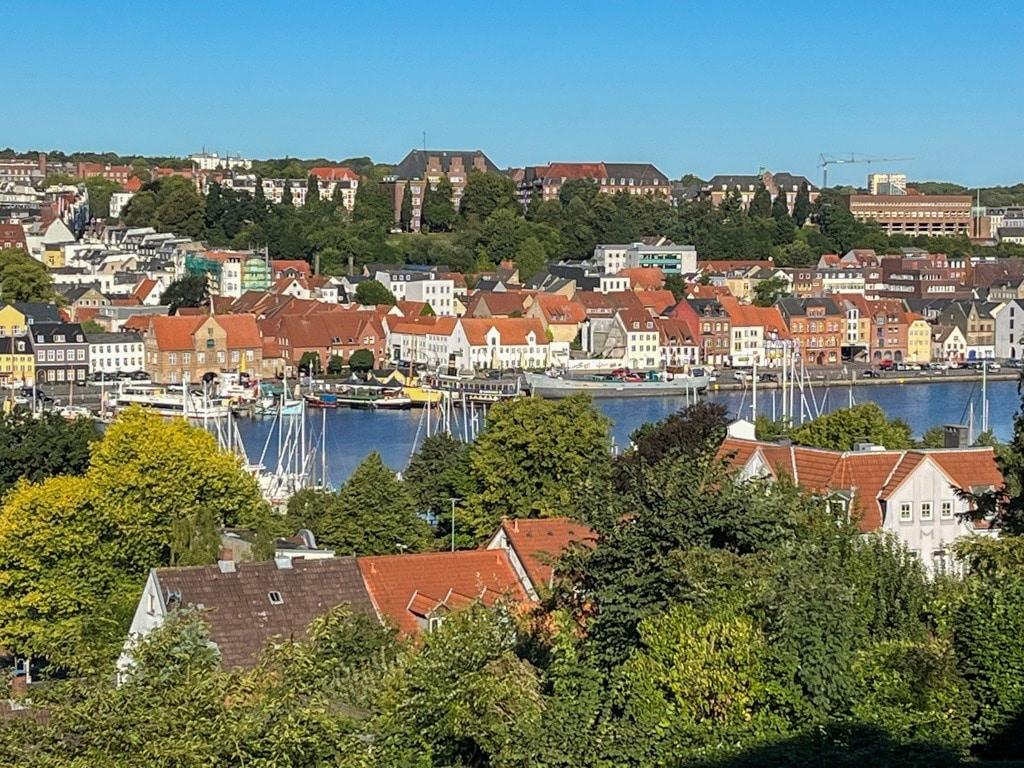 Blick über Flensburg