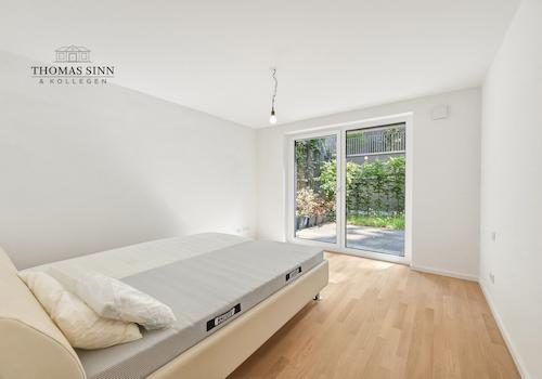 Schlafzimmer zur Terrasse