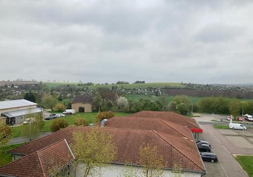 Ausblick Balkon