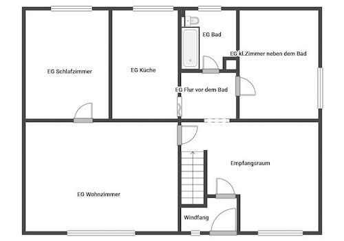 EG Raumanordnung in Ihrem Haus
