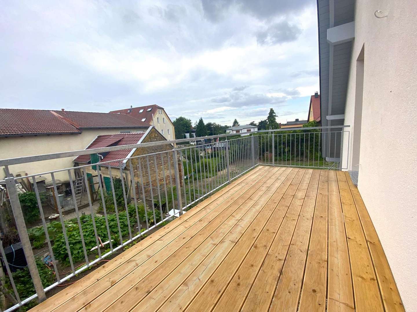 großzügiger Balkon