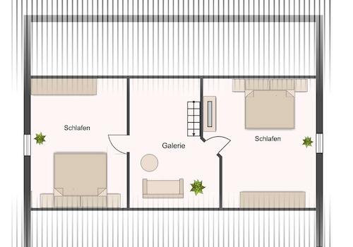 Grundriss Spitzbogen