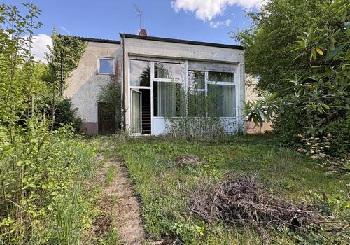 Ausgang vom Wohnzimmer in den Garten