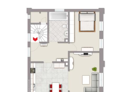 Grundriss 1. Stock