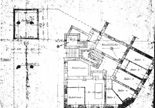 Grundriss Keller