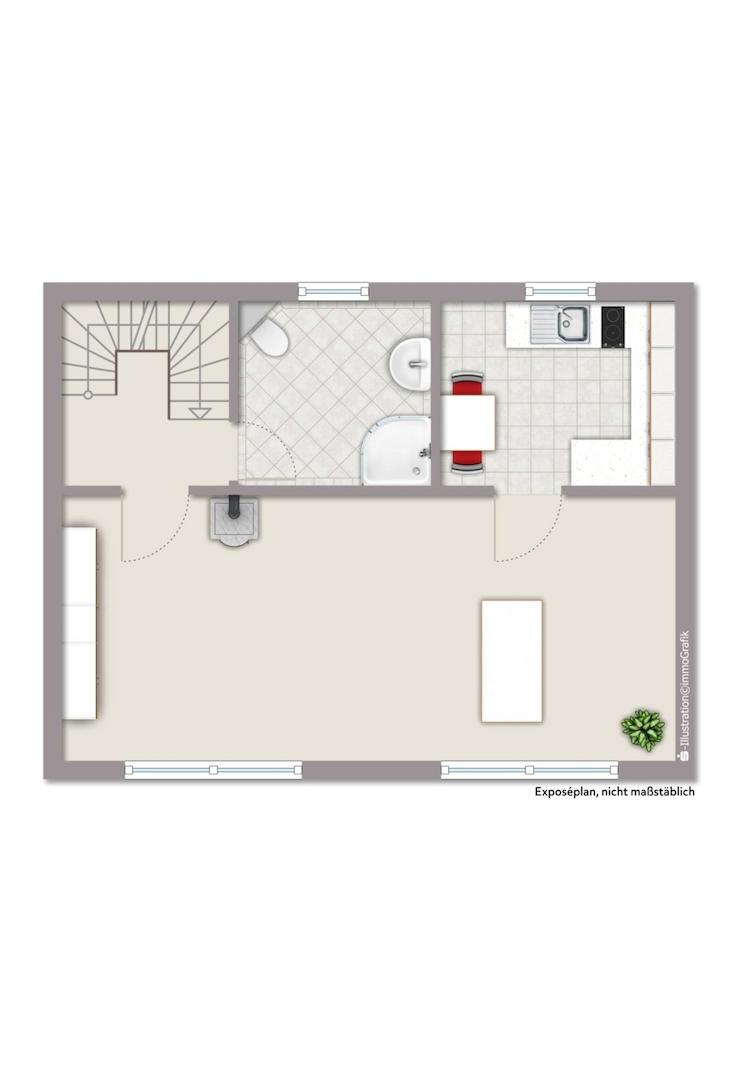 Grundriss Obergeschoss