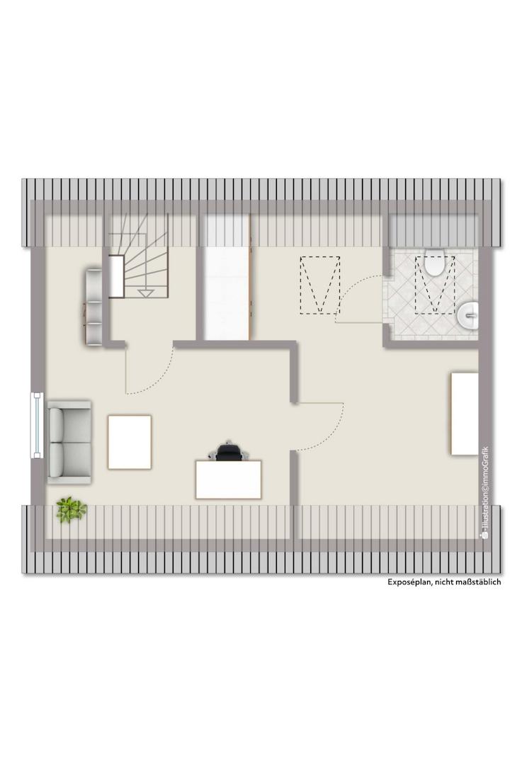 Grundriss Dachgeschoss