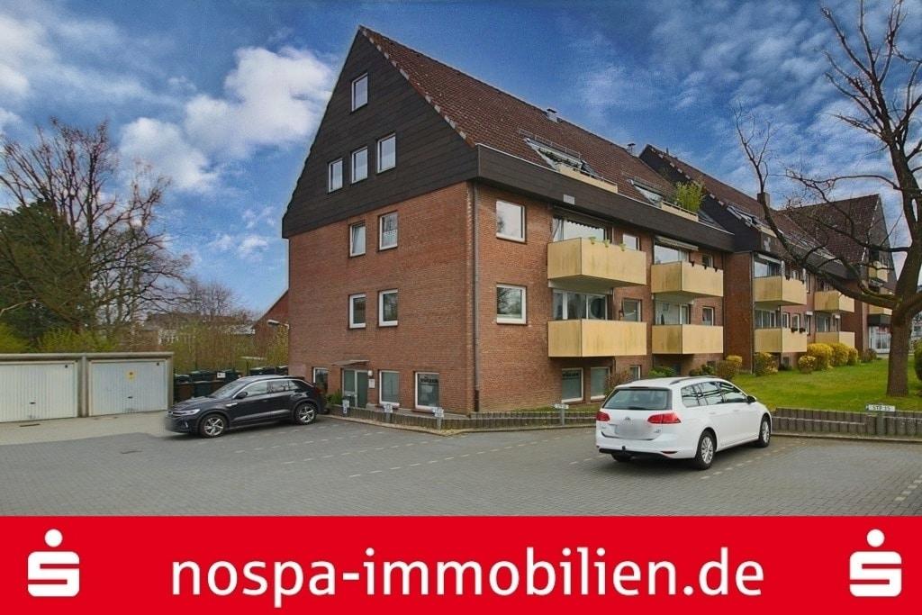 Ansicht über den Parkplatz