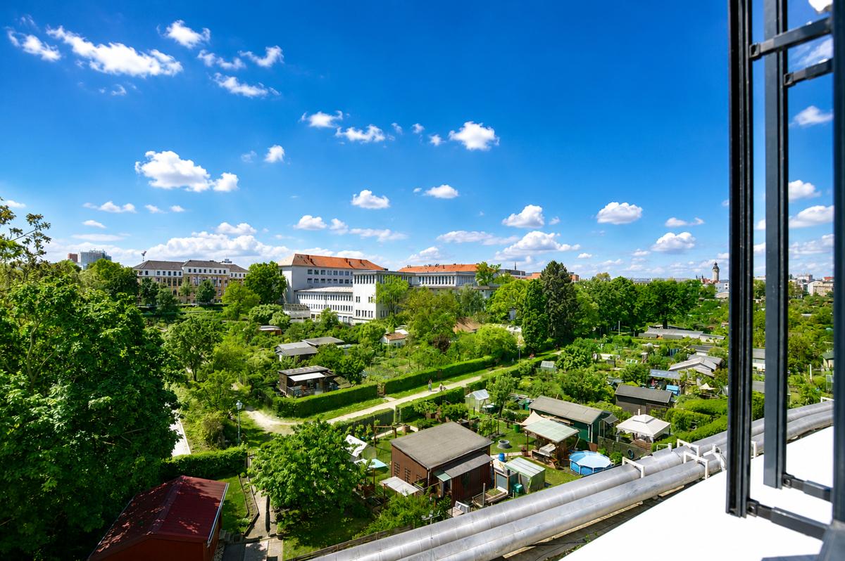 Balkon-Ausblick