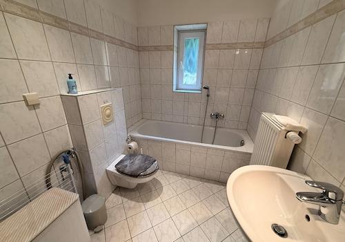Wannenbad mit Dusche 