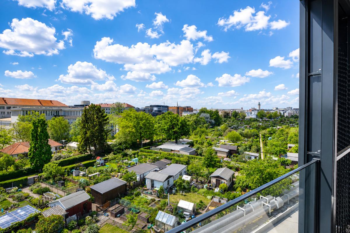 Balkon-Ausblick