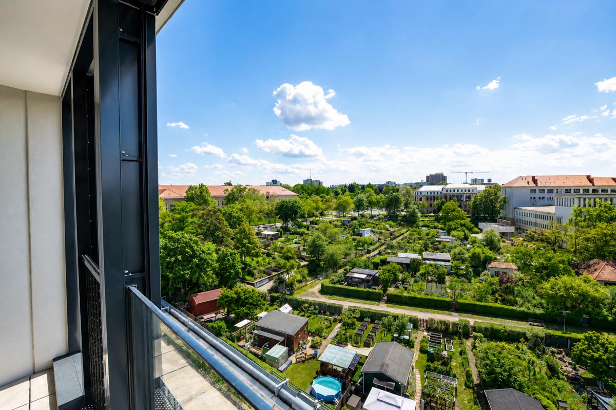 Balkon-Ausblick