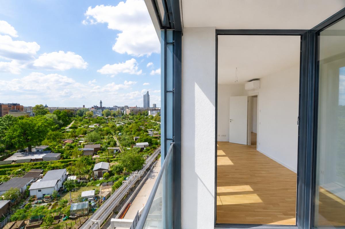 Balkon-Ausblick