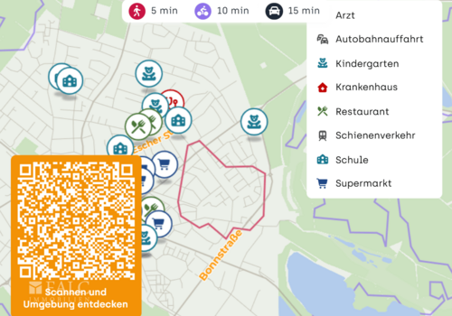 Kartenansicht