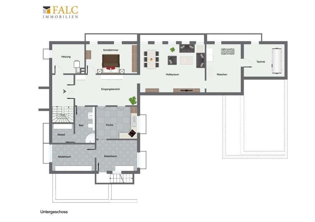 Grundriss Untergeschoss