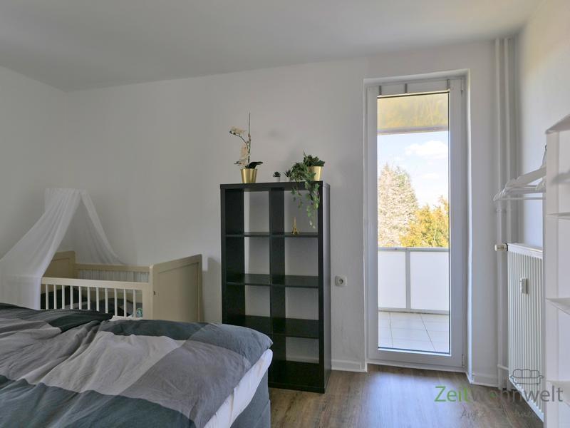 Balkonausgang am Schlafzimmer
