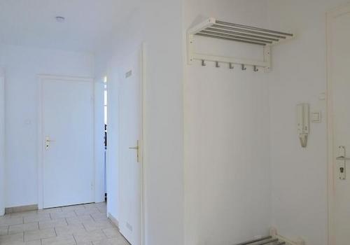 Garderobe am Eingang