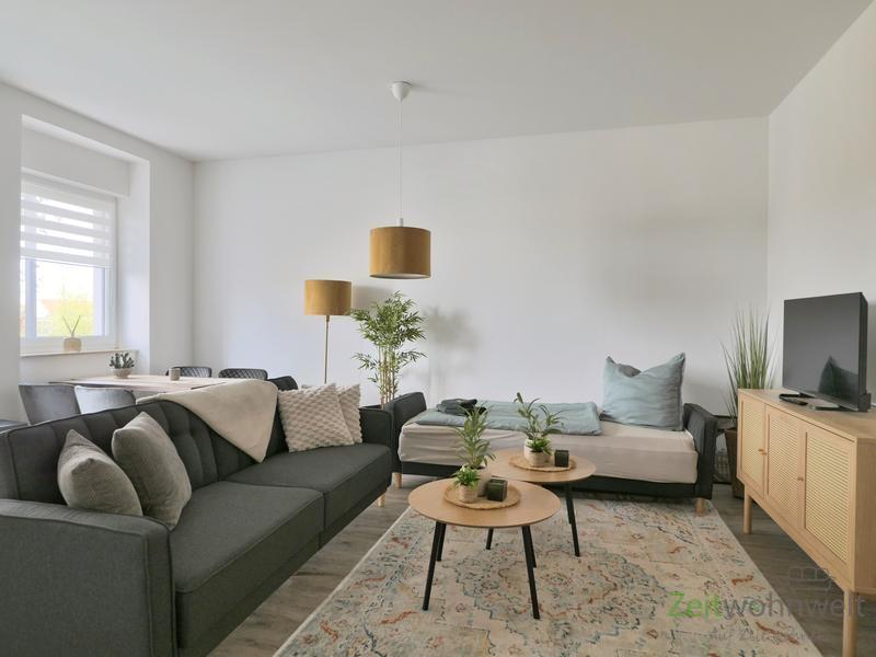 Blick ins Wohnzimmer