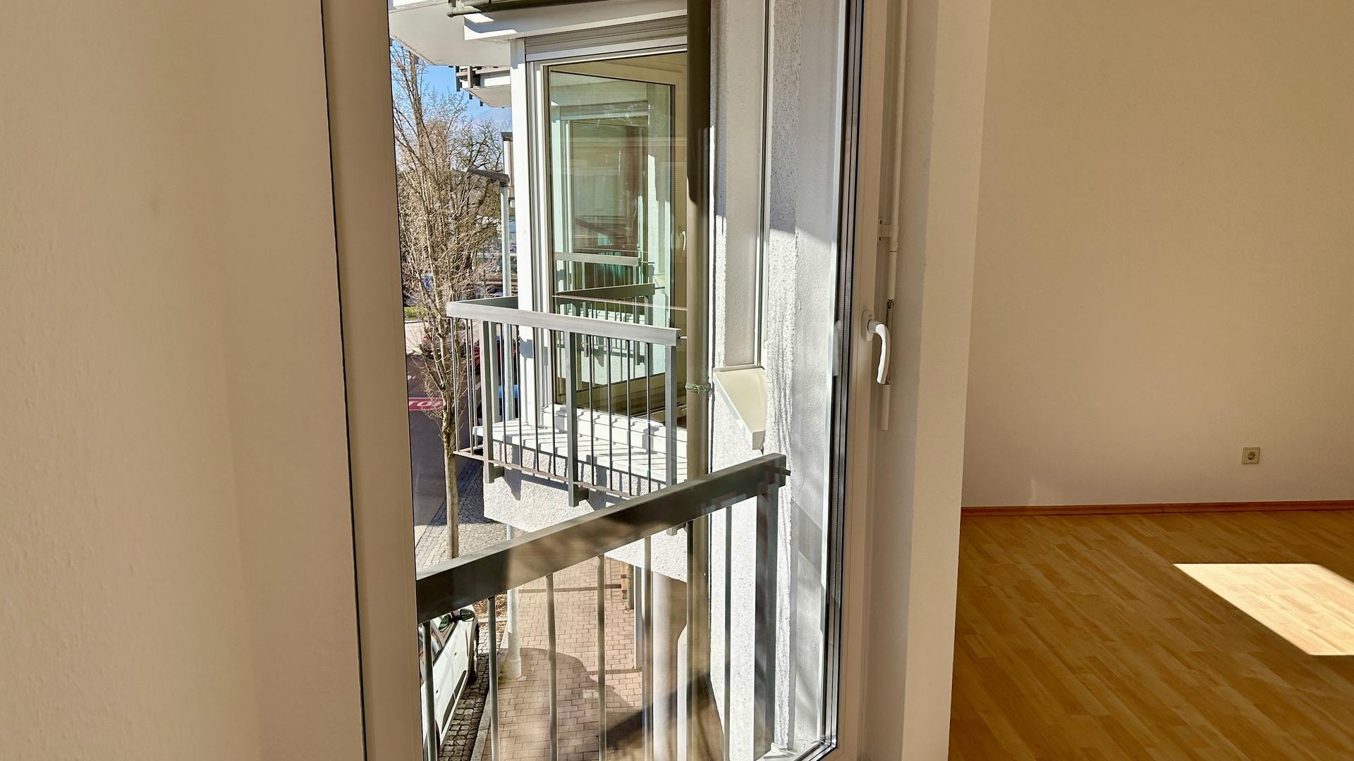 Aussicht vom französischen Balkon