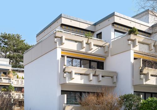 Uneinsehbare Balkone