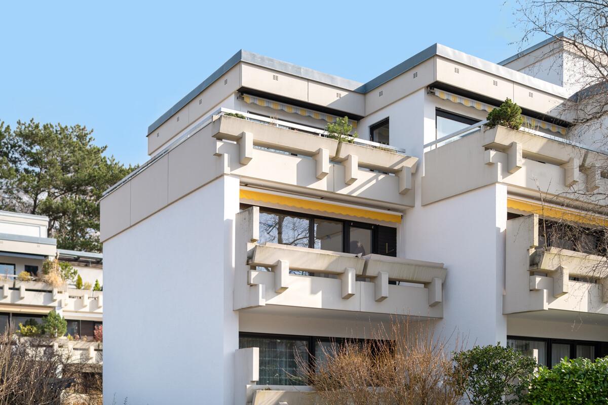 Uneinsehbare Balkone