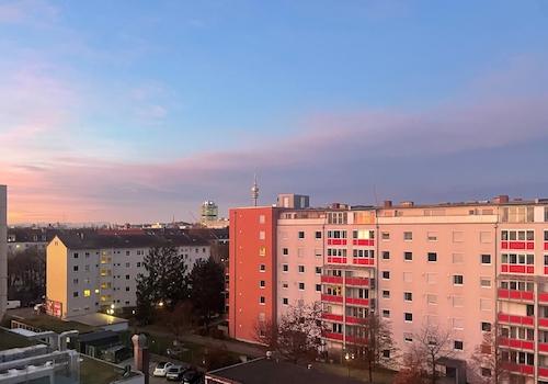 Ausblick Balkon