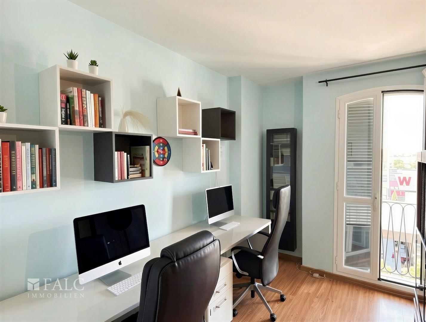 Schlafzimmer - Büro