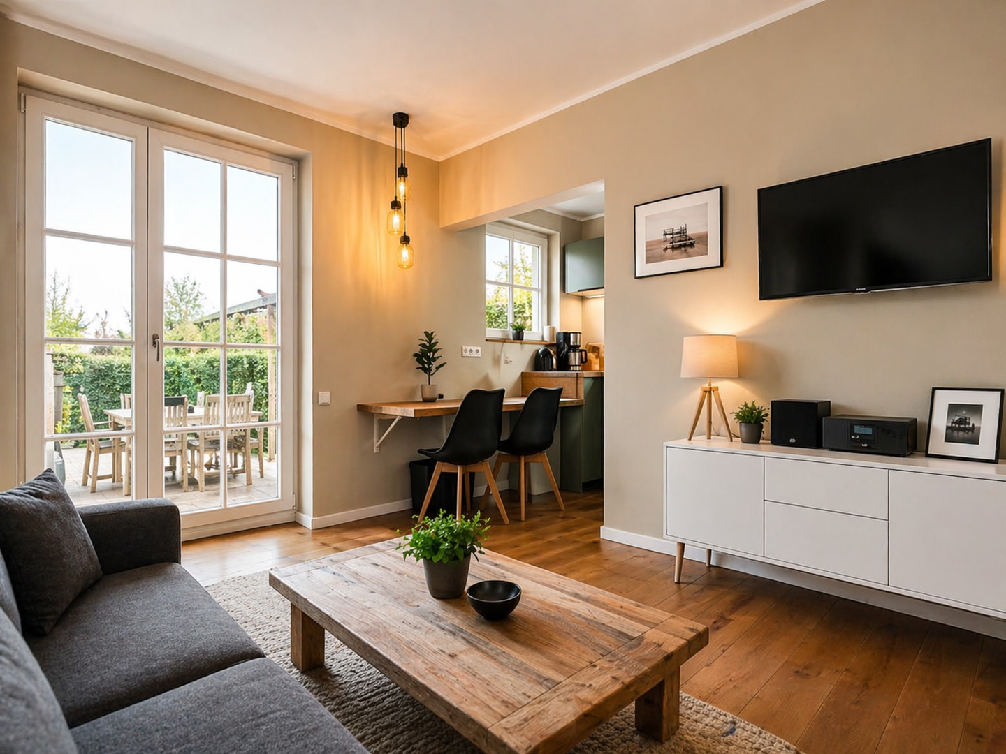 Wohnzimmer Appartment S