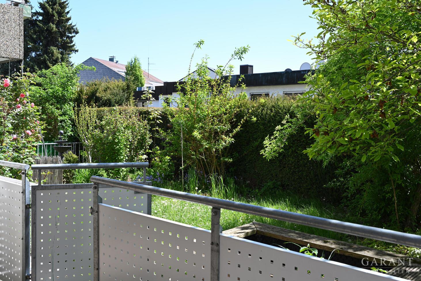 Balkonzugang in den Garten