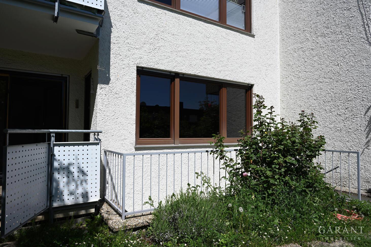 Zusätzlicher Kellerzugang von Garten aus
