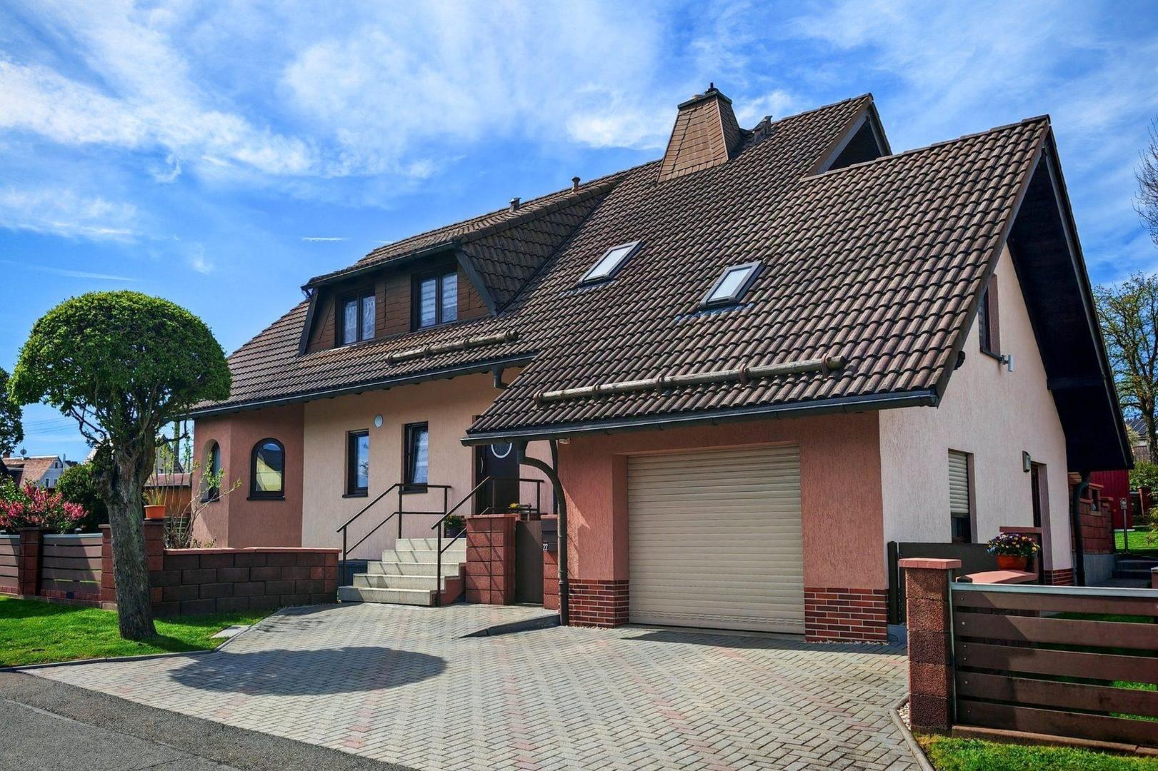 Hausansicht Front 