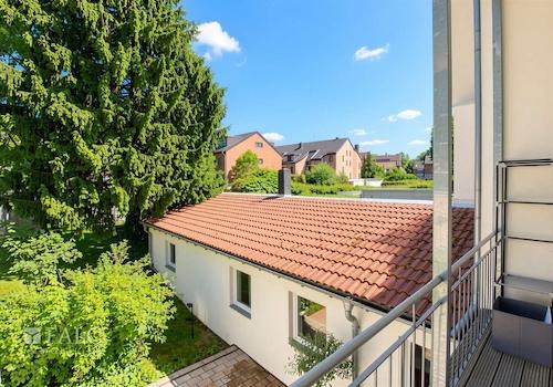 Ausblick vom Balkon 