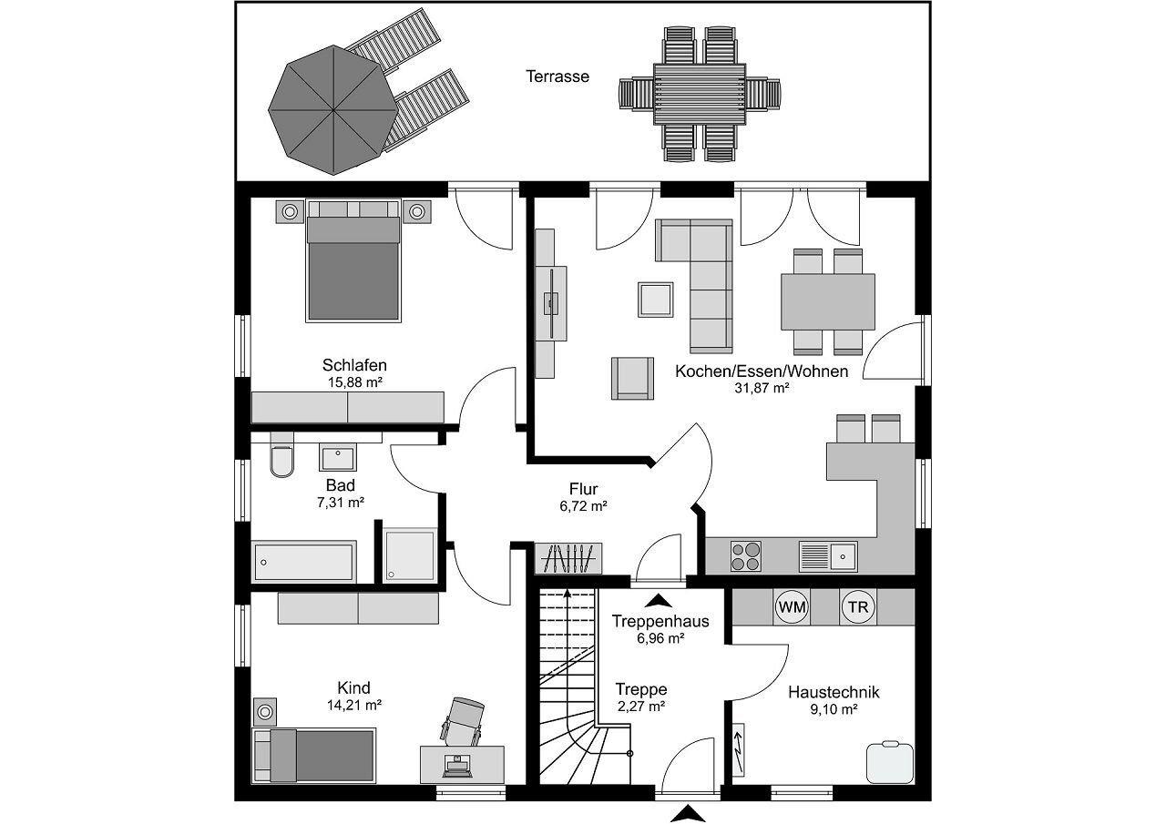 Grundriss EG