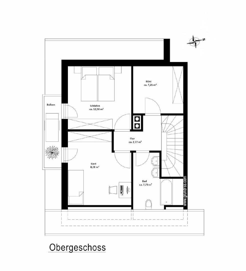 Grundriss DG