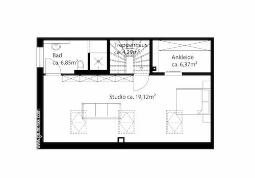 Grundriss Dachgeschoss