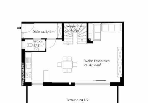 Grundriss Erdgeschoss