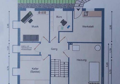 Grundriss Kellergeschoss